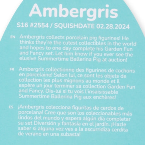 NWT Ultra Rare 16" Ambergris the Burgundy Goblin King 👑 Squishmallow - Picture 7 of 8